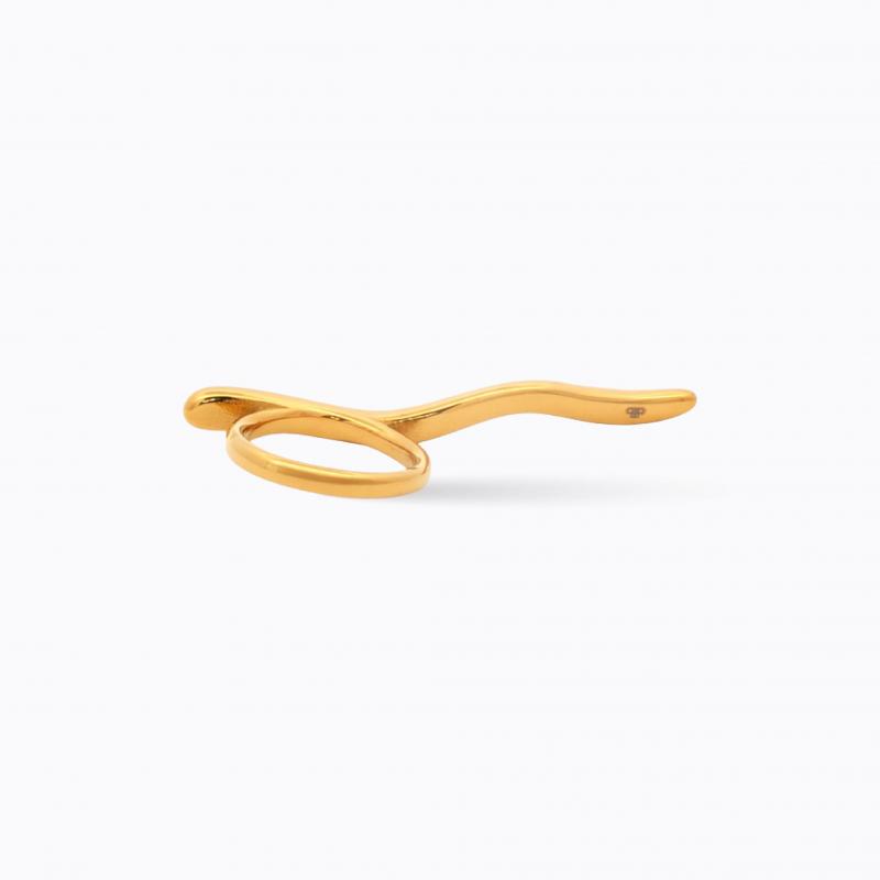 Artistry In Motion Wave Ring - Gold thumbnail 5