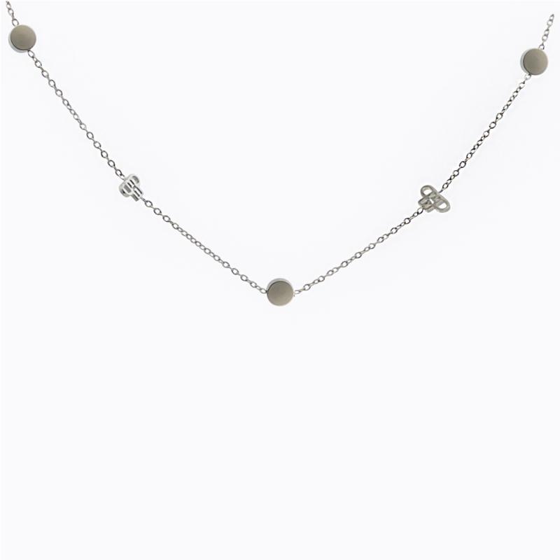 Iconic Impressions Necklace - Silver  thumbnail 3