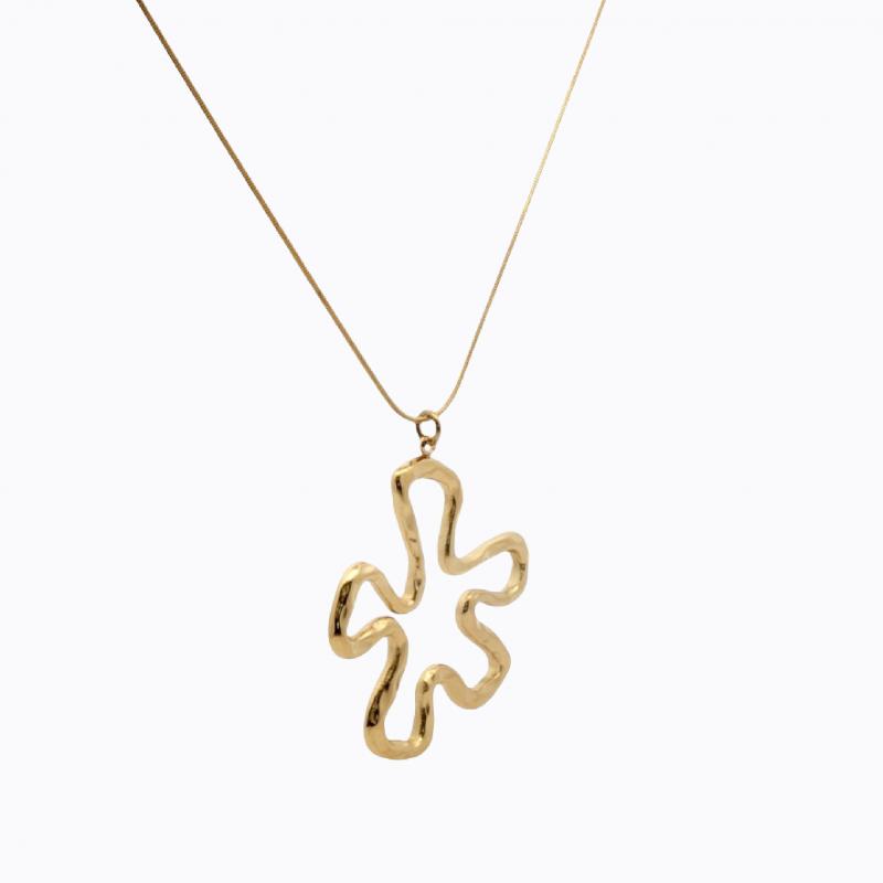 Flowing Artistry Necklace - Gold thumbnail 3