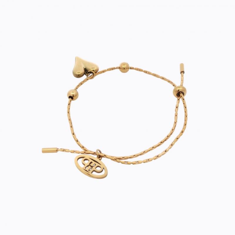 Heartfelt Elegance Bracelet - Gold thumbnail 3