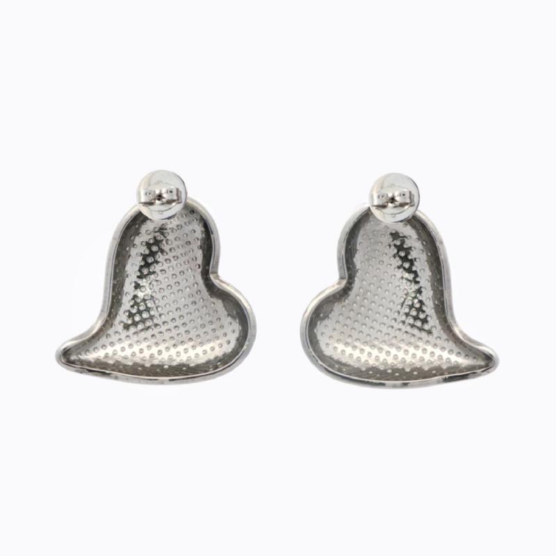 Heartfelt Elegance Earrings - Silver thumbnail 3