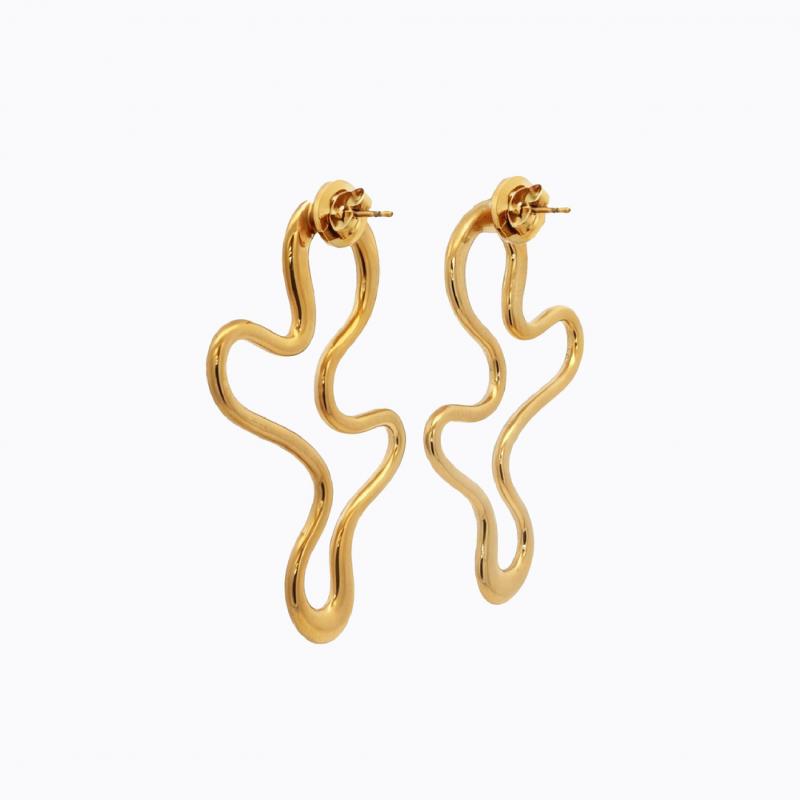 Artistry In Motion Earrings - Gold thumbnail 3
