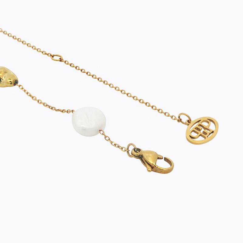 Lustrous Treasures Nugget Necklace - Gold thumbnail 4