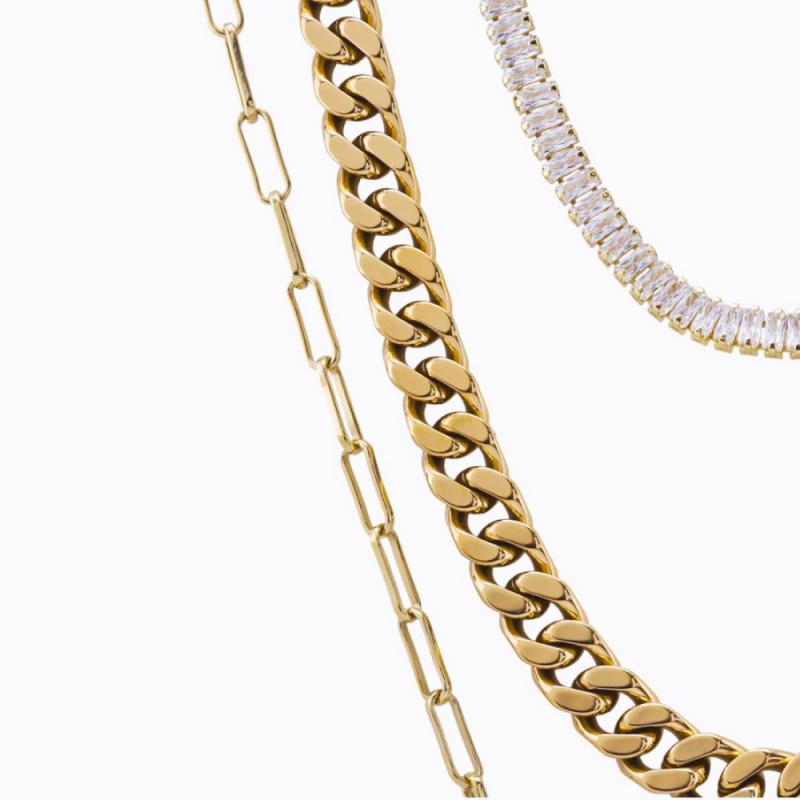 Iconic Impressions Fusion Necklace - Gold thumbnail 3