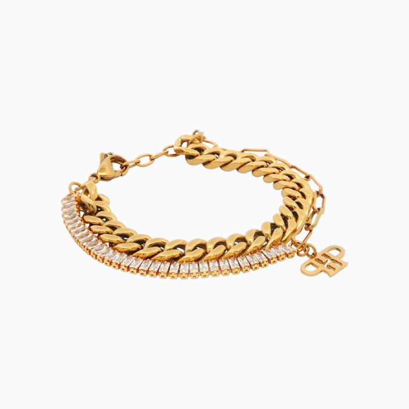 Iconic Impressions Fusion Bracelet - Gold thumbnail 4