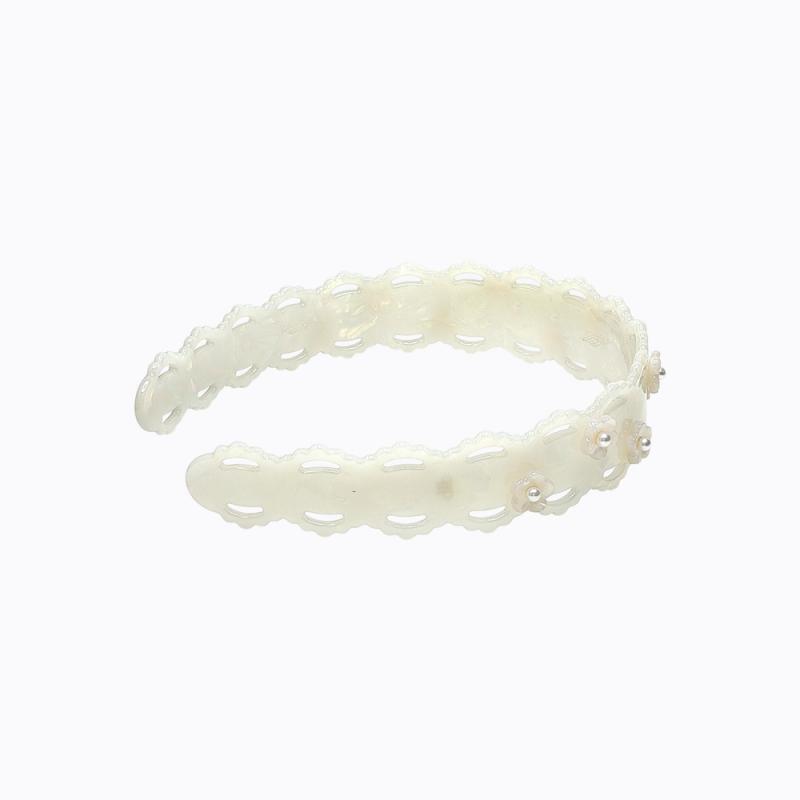 Ethereal Blossom Hairband - White thumbnail 3