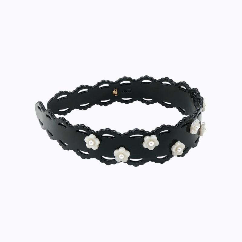 Ethereal Blossom Hairband - Black thumbnail 3