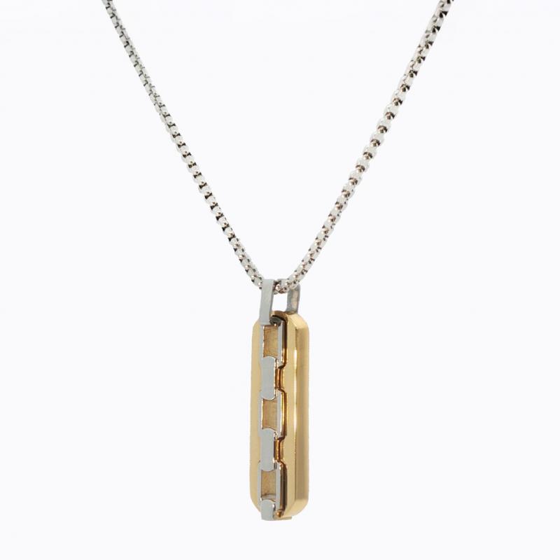 Heritage Amor Necklace - Silver/Gold thumbnail 4