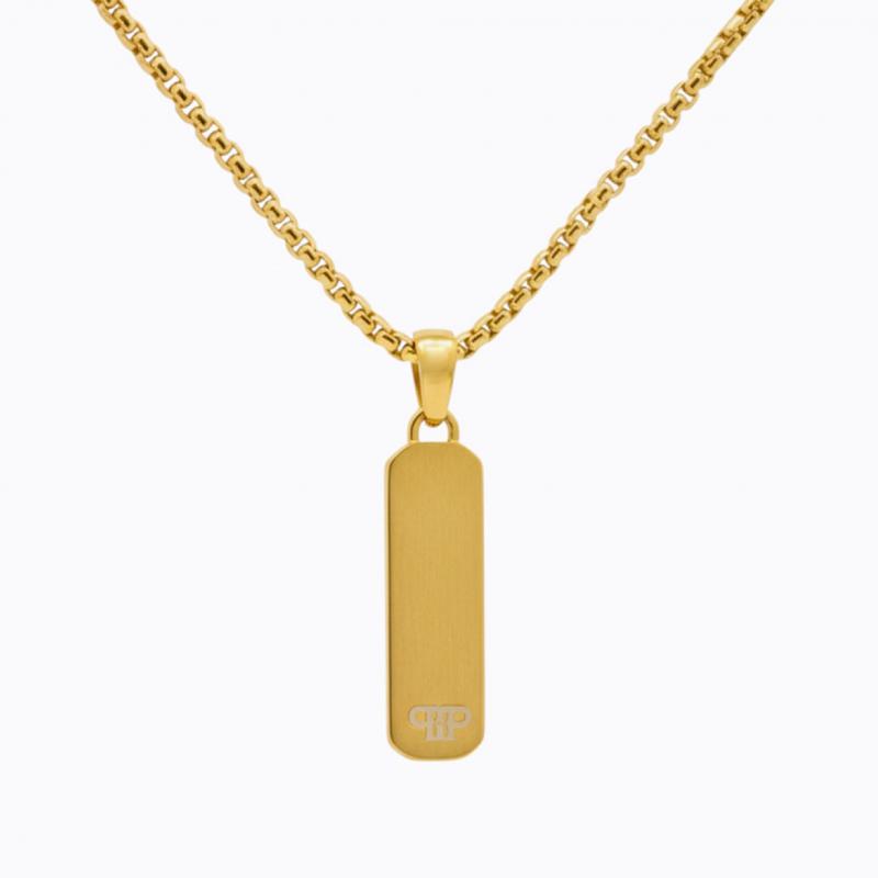 Heritage Amor Chevron Necklace - Gold thumbnail 3