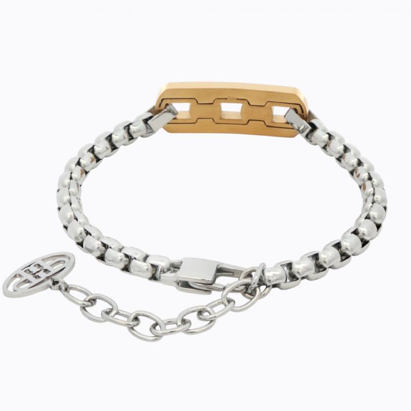 Heritage Amor Bracelet - Silver/Gold thumbnail 3