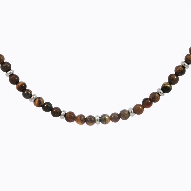 Natural Warrior Tiger Eye Necklace thumbnail 3
