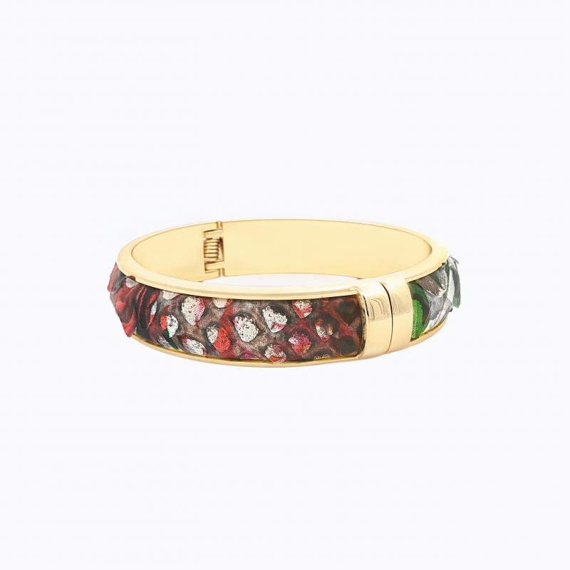 Exotic Python Bangle - Multi Color thumbnail 3