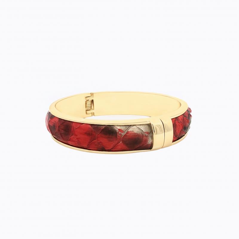 Exotic Python Bangle - Red / White thumbnail 3