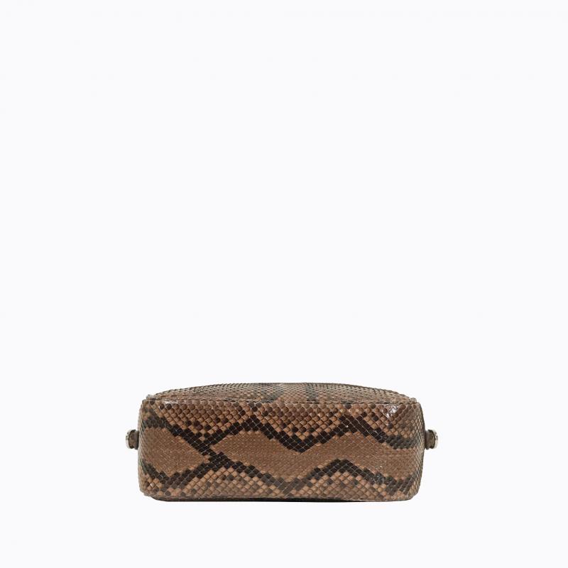 Exotic Python Small Purse - Milk Chocolate thumbnail 9