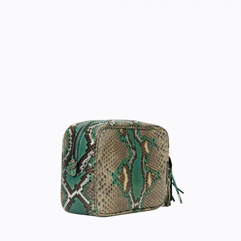 Exotic Python Small Purse - Cactus Green thumbnail 3