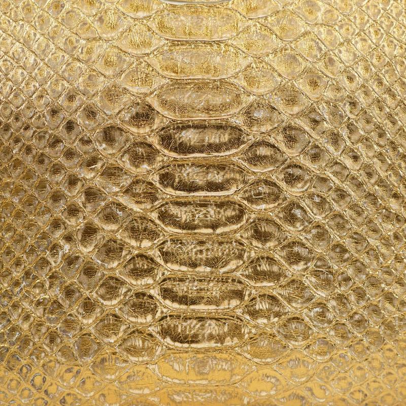 Exotic Python Small Purse - Antique Gold thumbnail 6