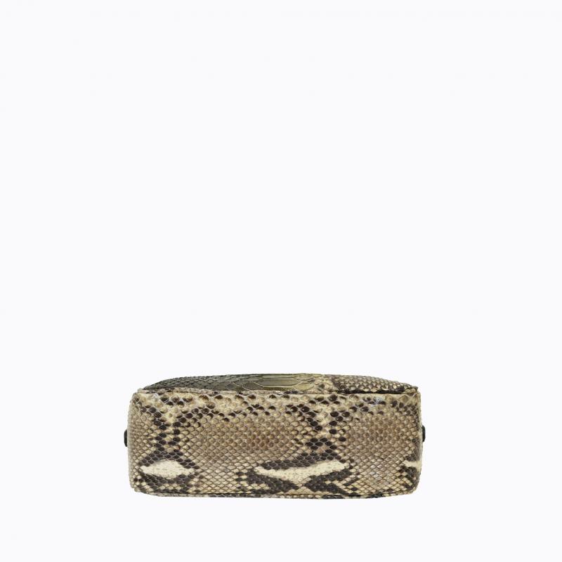 Exotic Python Small Purse - Dark Blonde thumbnail 9