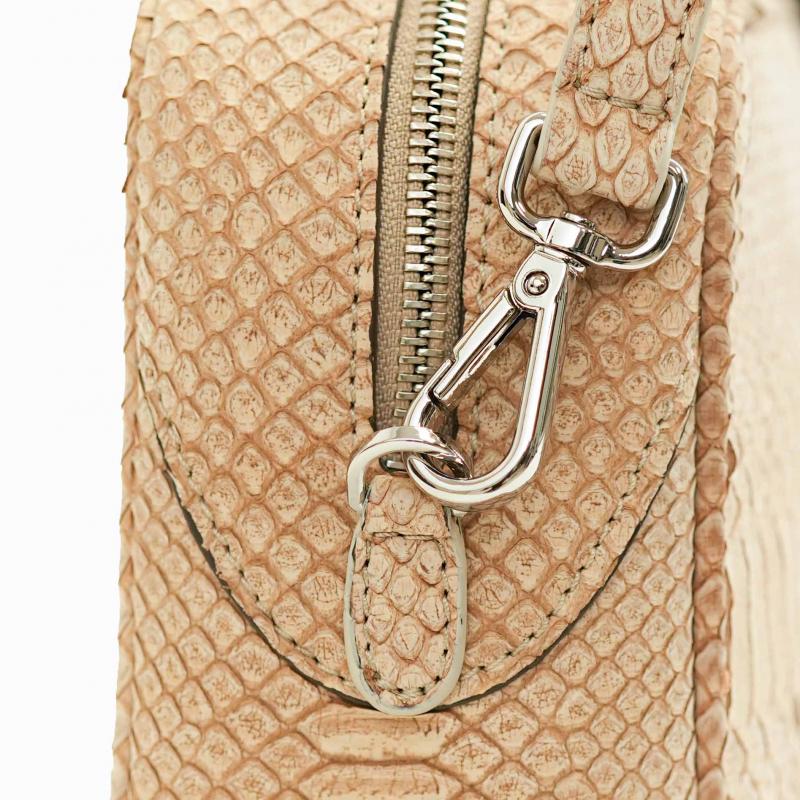 Exotic Python Small Purse - Unbleached Silk thumbnail 7
