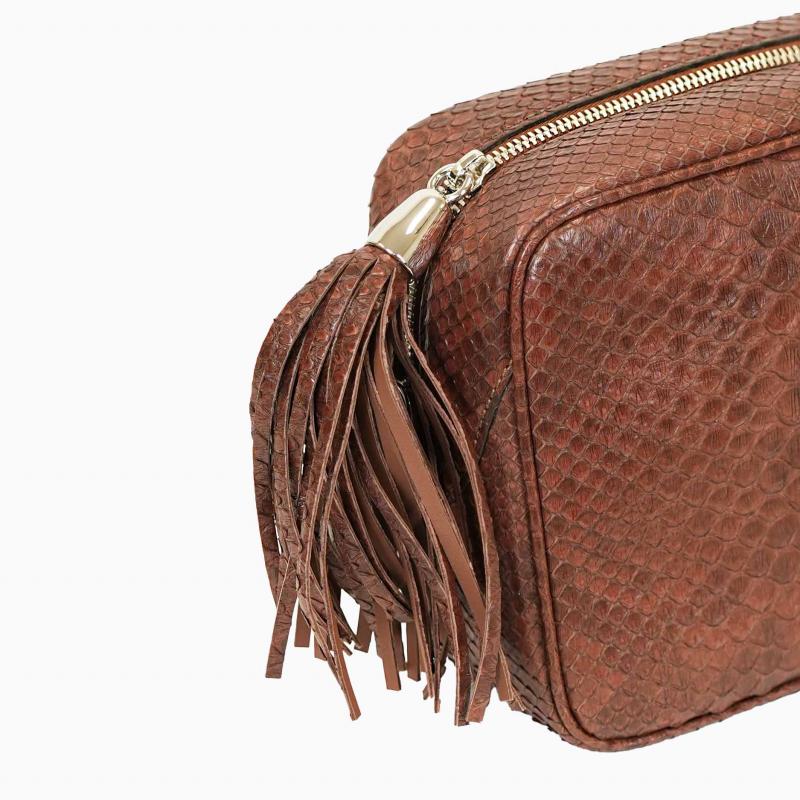 Exotic Python Small Purse - Garnet Red thumbnail 5