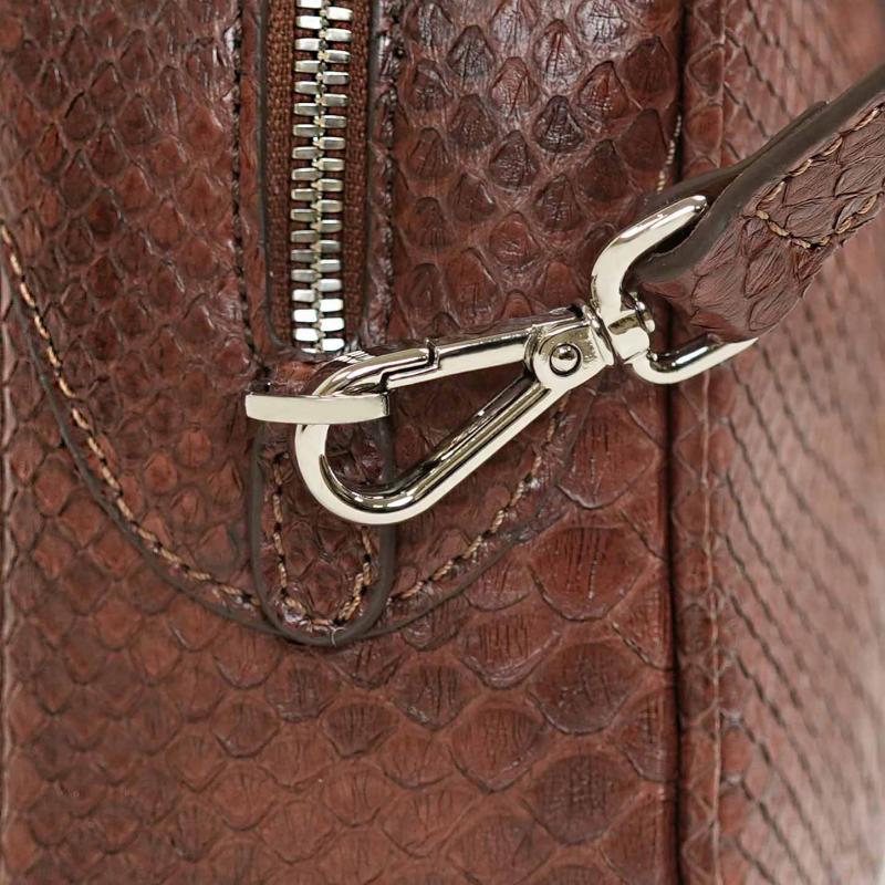 Exotic Python Small Purse - Garnet Red thumbnail 7