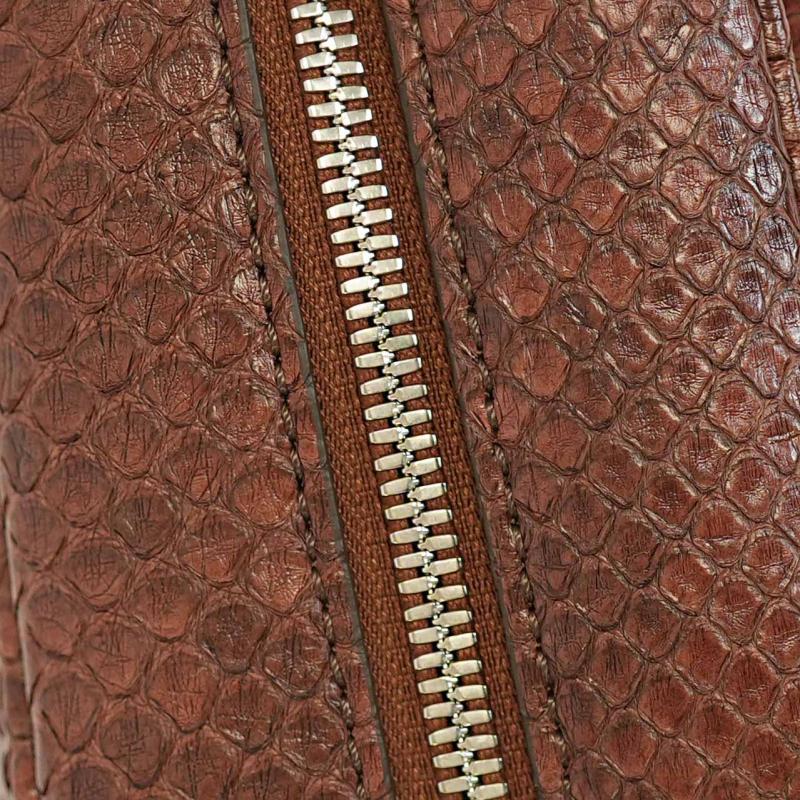 Exotic Python Small Purse - Garnet Red thumbnail 8