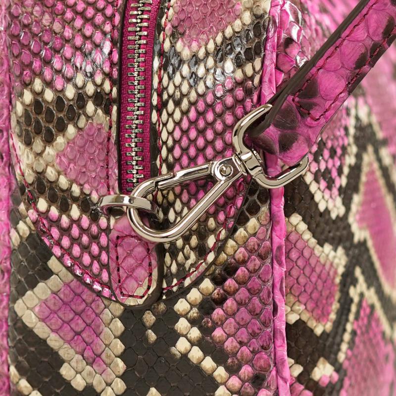 Exotic Python Small Purse - Royal Pink thumbnail 8