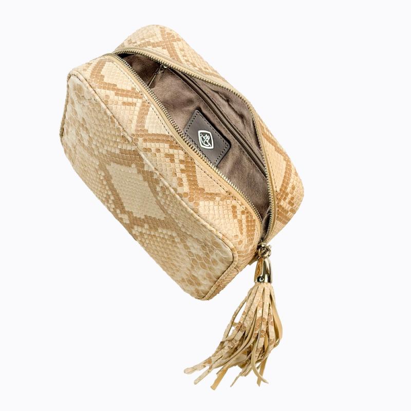 Exotic Python Small Purse - Linen thumbnail 4