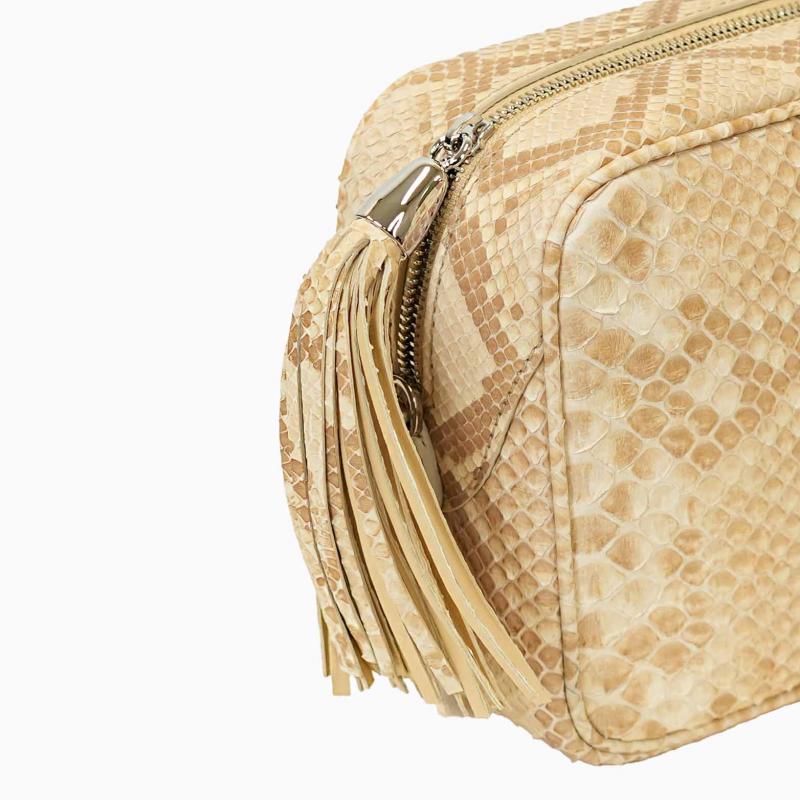 Exotic Python Small Purse - Linen thumbnail 5