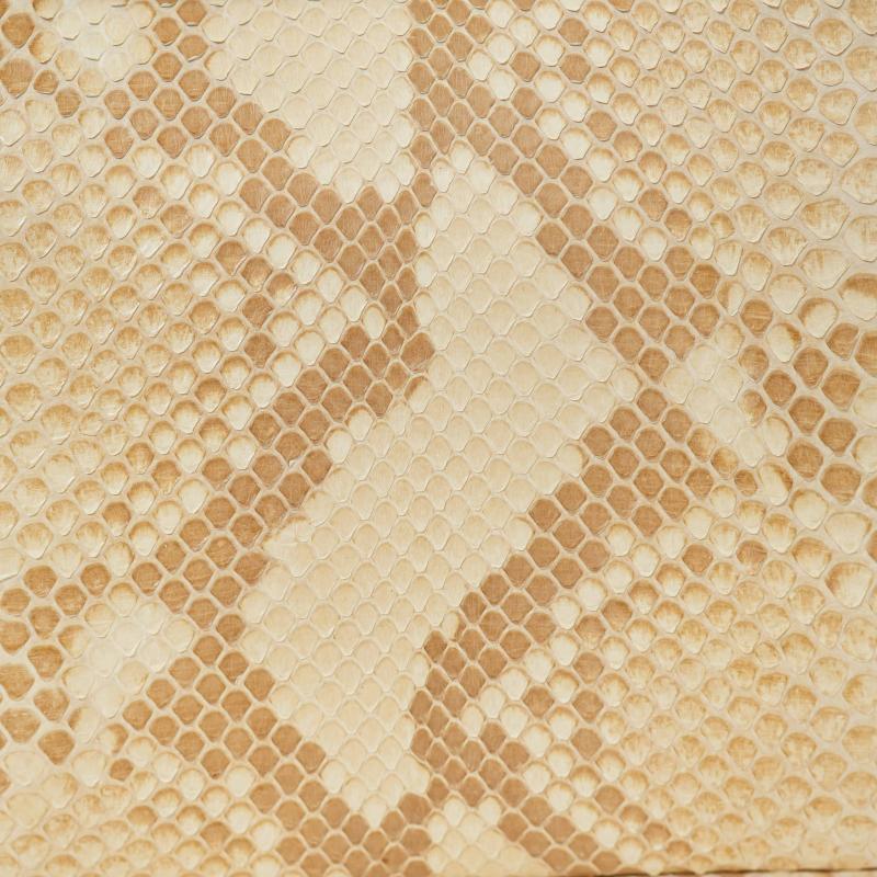 Exotic Python Small Purse - Linen thumbnail 6