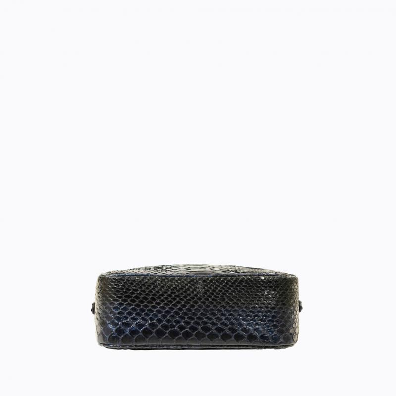 Exotic Python Small Purse - Earth Blue thumbnail 9