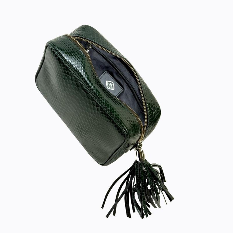 Exotic Python Small Purse - Lotus Green thumbnail 4