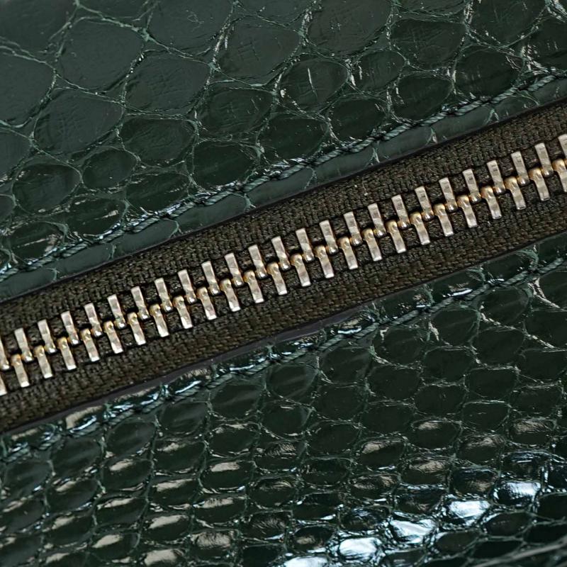 Exotic Python Small Purse - Lotus Green thumbnail 7