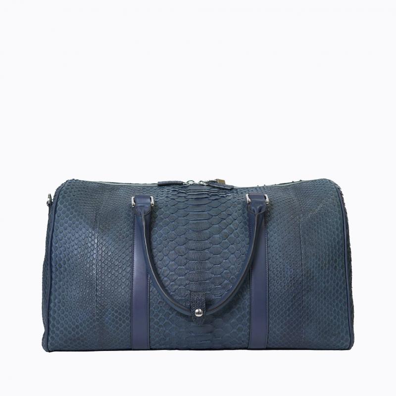 Exotic Python Duffle Bag - Dark Slate thumbnail 4